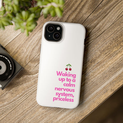 Stay Calm MagSafe iPhone® Case White
