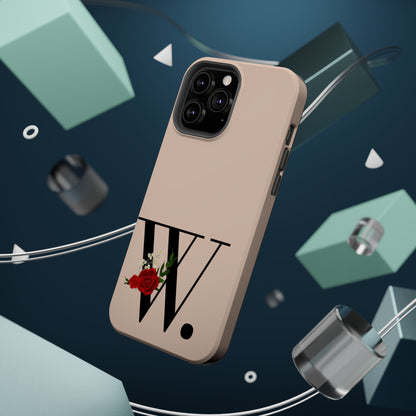 Personalized Letter W MagSafe iPhone® Case