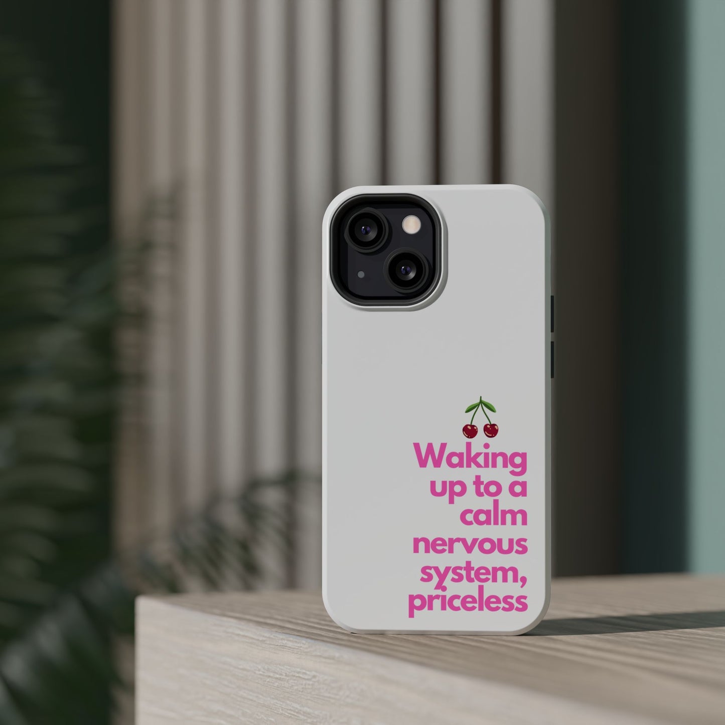 Stay Calm MagSafe iPhone® Case White
