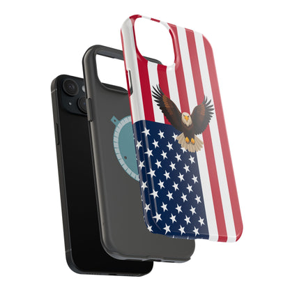 American Flag Magnetic Eagle Phone Case