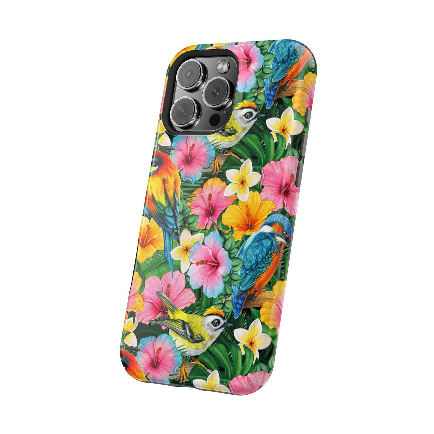 iPhone® 16 Pro Max Case Tropical Birds