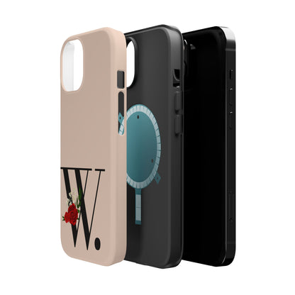 Personalized Letter W MagSafe iPhone® Case