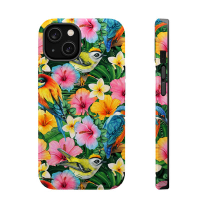 Tropical Birds MagSafe iPhone® Case