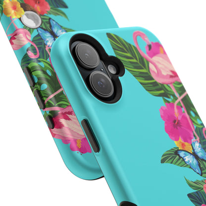 Pink Flamingo MagSafe iPhone® Case