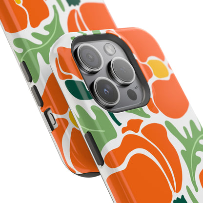 Orange Daisy MagSafe iPhone® Case