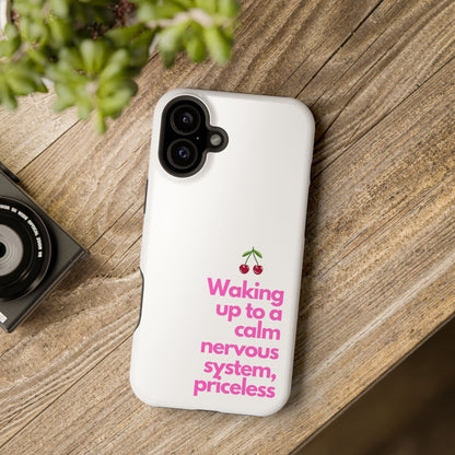 Stay Calm MagSafe iPhone® Case White