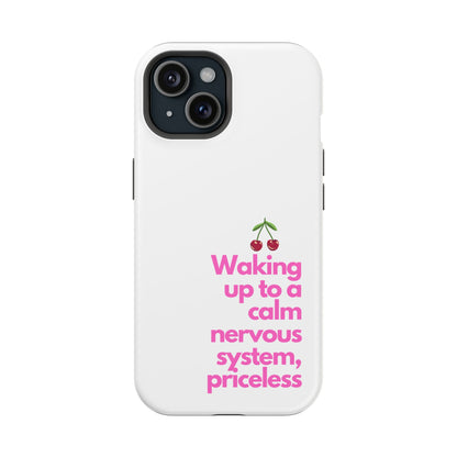 Stay Calm MagSafe iPhone® Case White