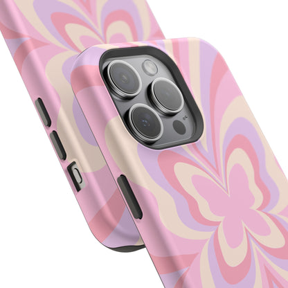 Pink Bow & Butterfly MagSafe iPhone® Case