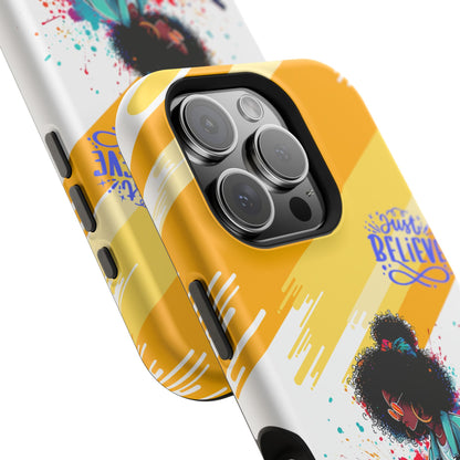 Black Girl Believe MagSafe iPhone® Case