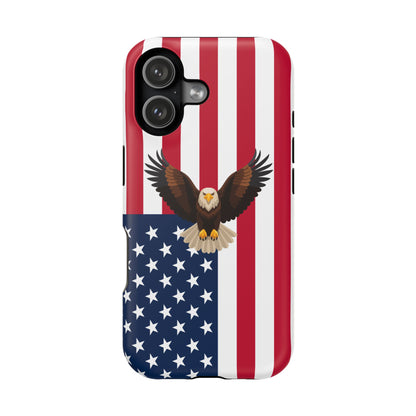 American Flag Magnetic Eagle Phone Case