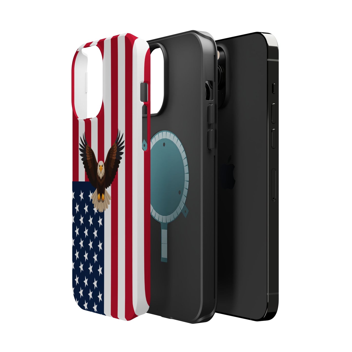 American Flag Magnetic Eagle Phone Case