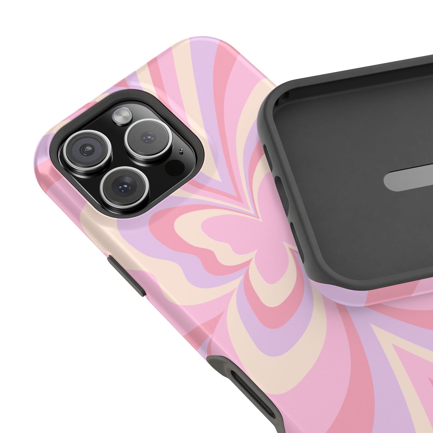 Pink Bow & Butterfly MagSafe iPhone® Case