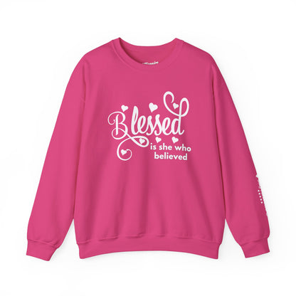 Blessed is She Unisex Crewneck Sweatshirt