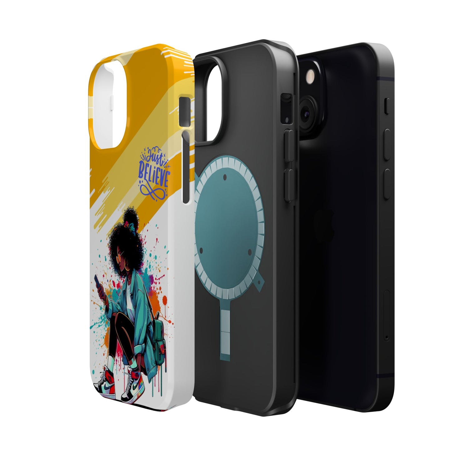 Black Girl Believe MagSafe iPhone® Case