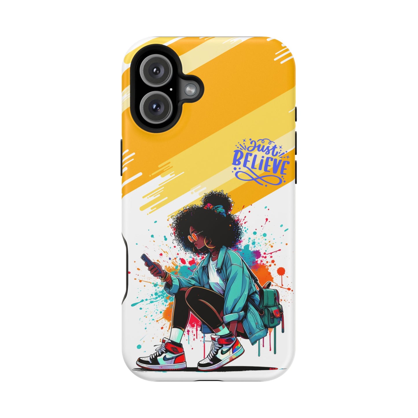 Black Girl Believe MagSafe iPhone® Case
