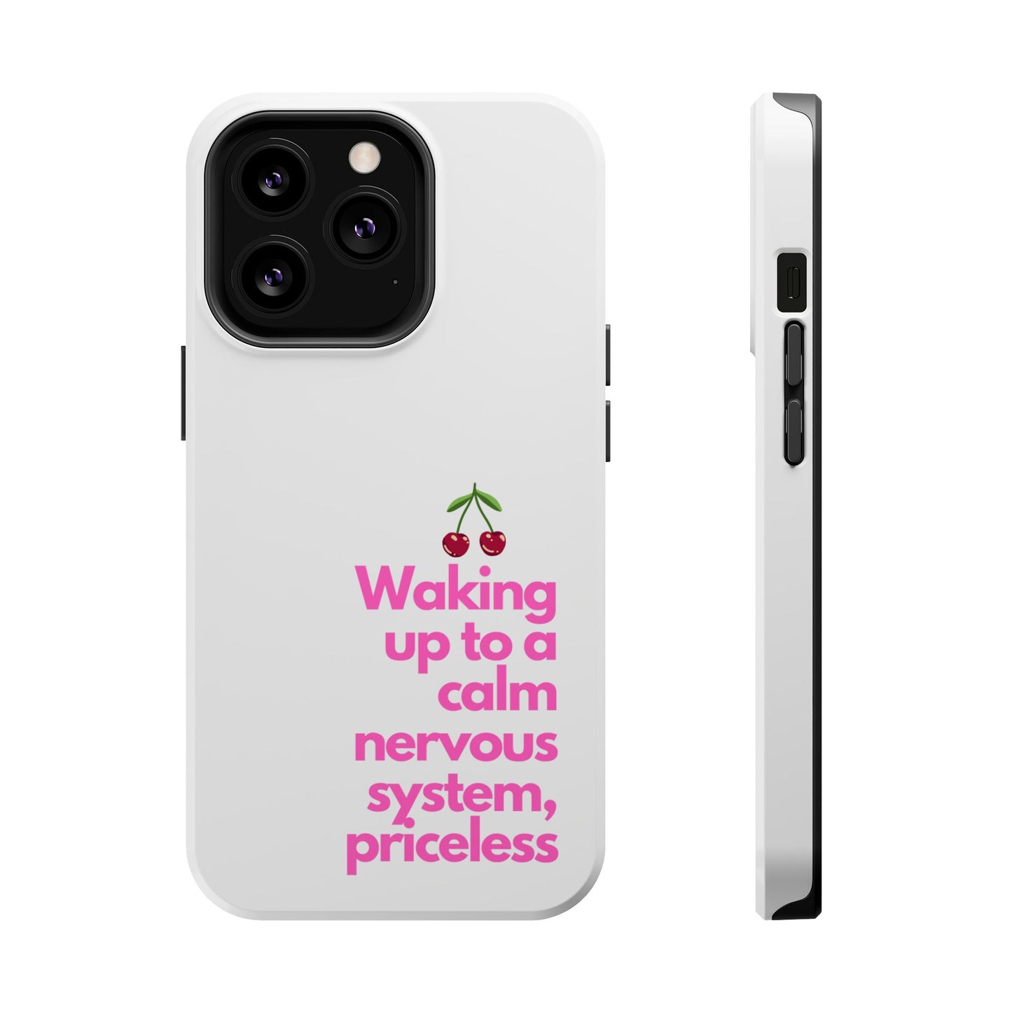 Stay Calm MagSafe iPhone® Case White