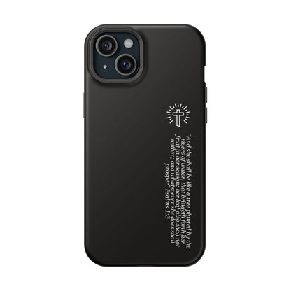 She Shall be Planted MagSafe iPhone® Case Black