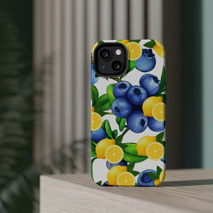 Blueberry Lemon Bliss MagSafe iPhone® Case