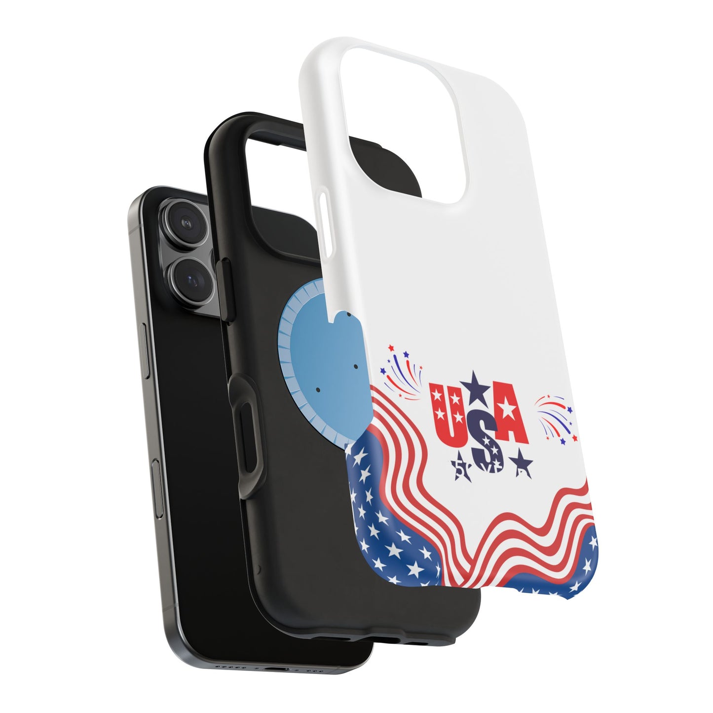 Patriotic Magnetic Phone Case 250 Years Anniversary USA Design