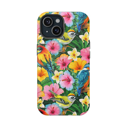 Tropical Birds MagSafe iPhone® Case