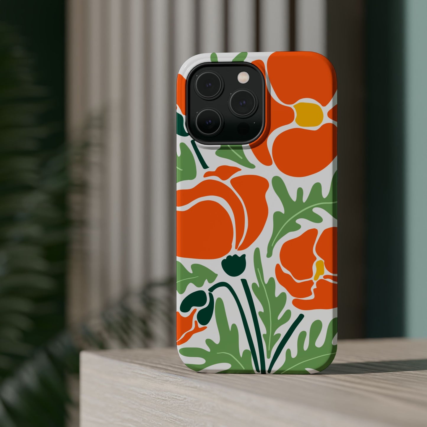 Orange Daisy MagSafe iPhone® Case