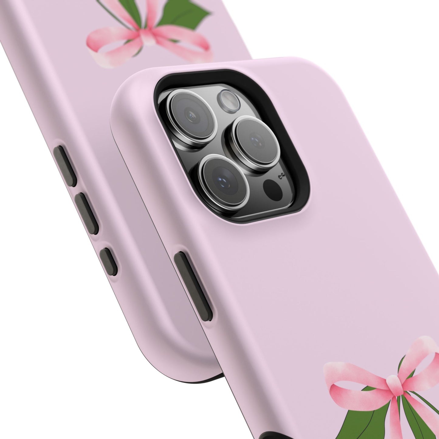 Pink Bow & Cherry MagSafe iPhone® Case