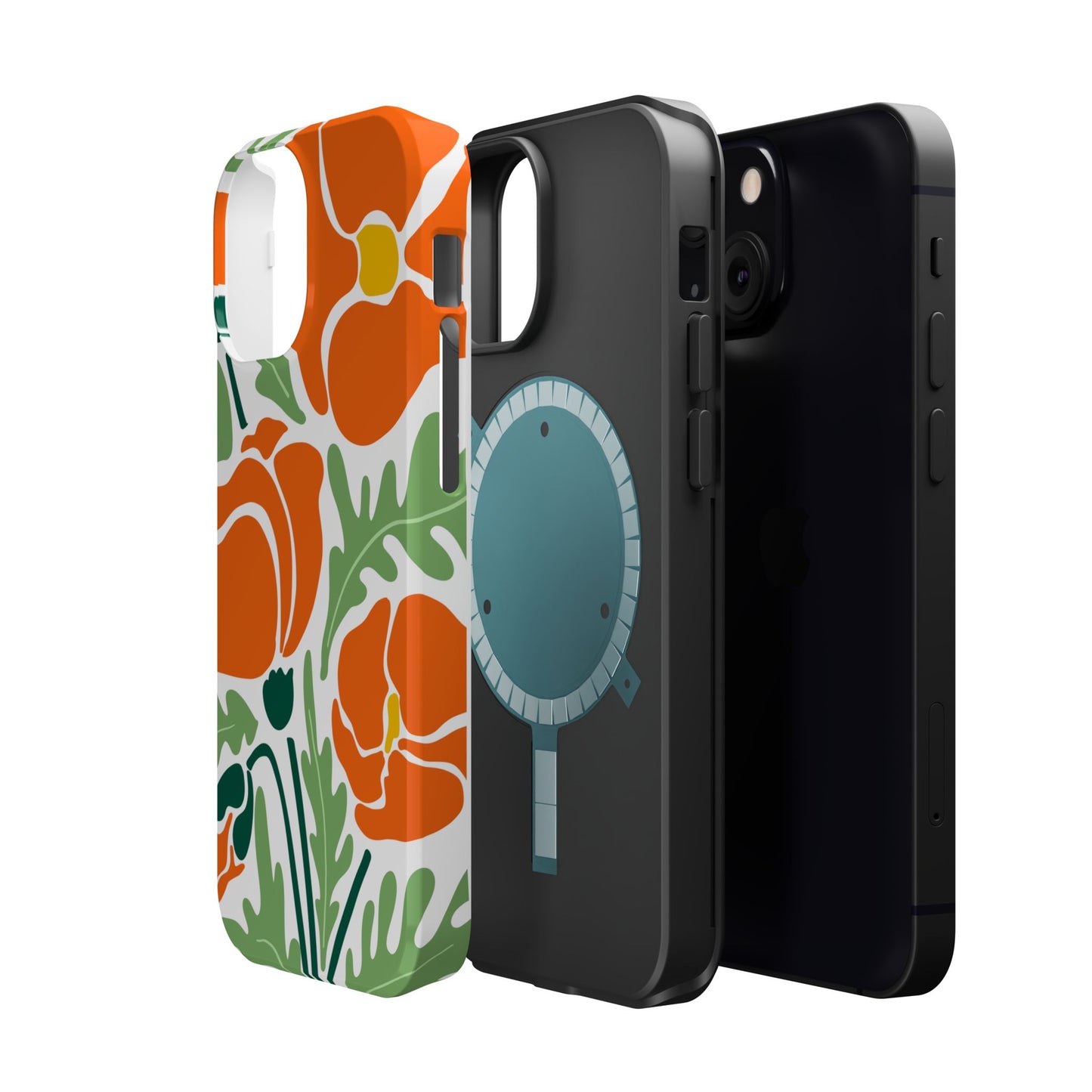 Orange Daisy MagSafe iPhone® Case