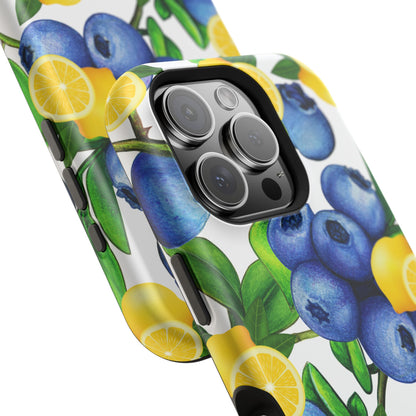 Blueberry Lemon Bliss MagSafe iPhone® Case