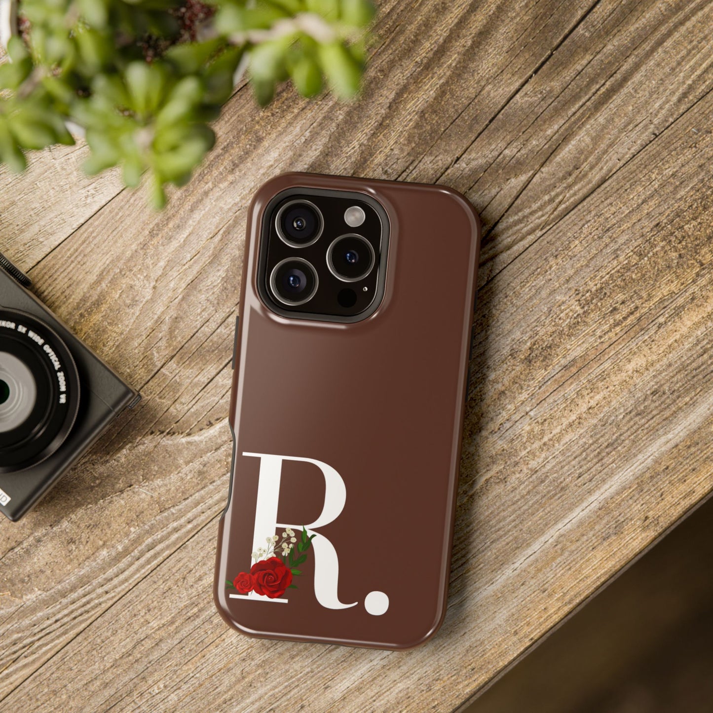 Personalized Letter R MagSafe iPhone® Case