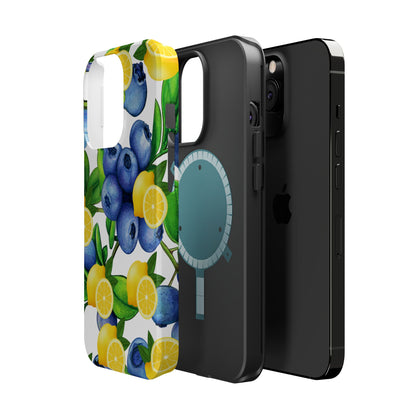 Blueberry Lemon Bliss MagSafe iPhone® Case