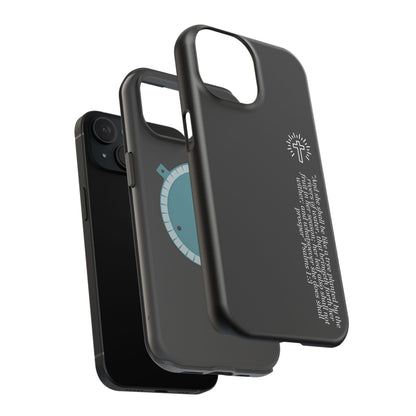 She Shall be Planted MagSafe iPhone® Case Black
