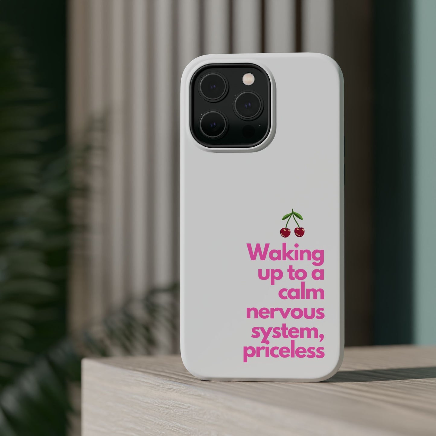 Stay Calm MagSafe iPhone® Case White