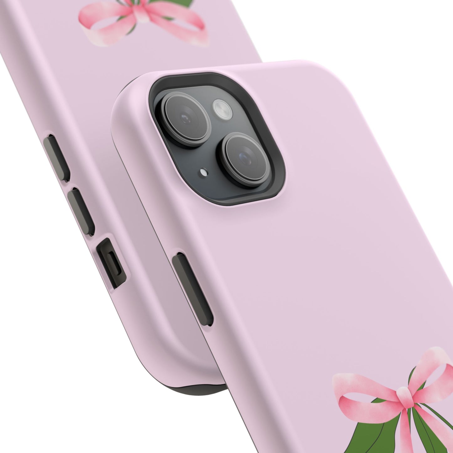 Pink Bow & Cherry MagSafe iPhone® Case