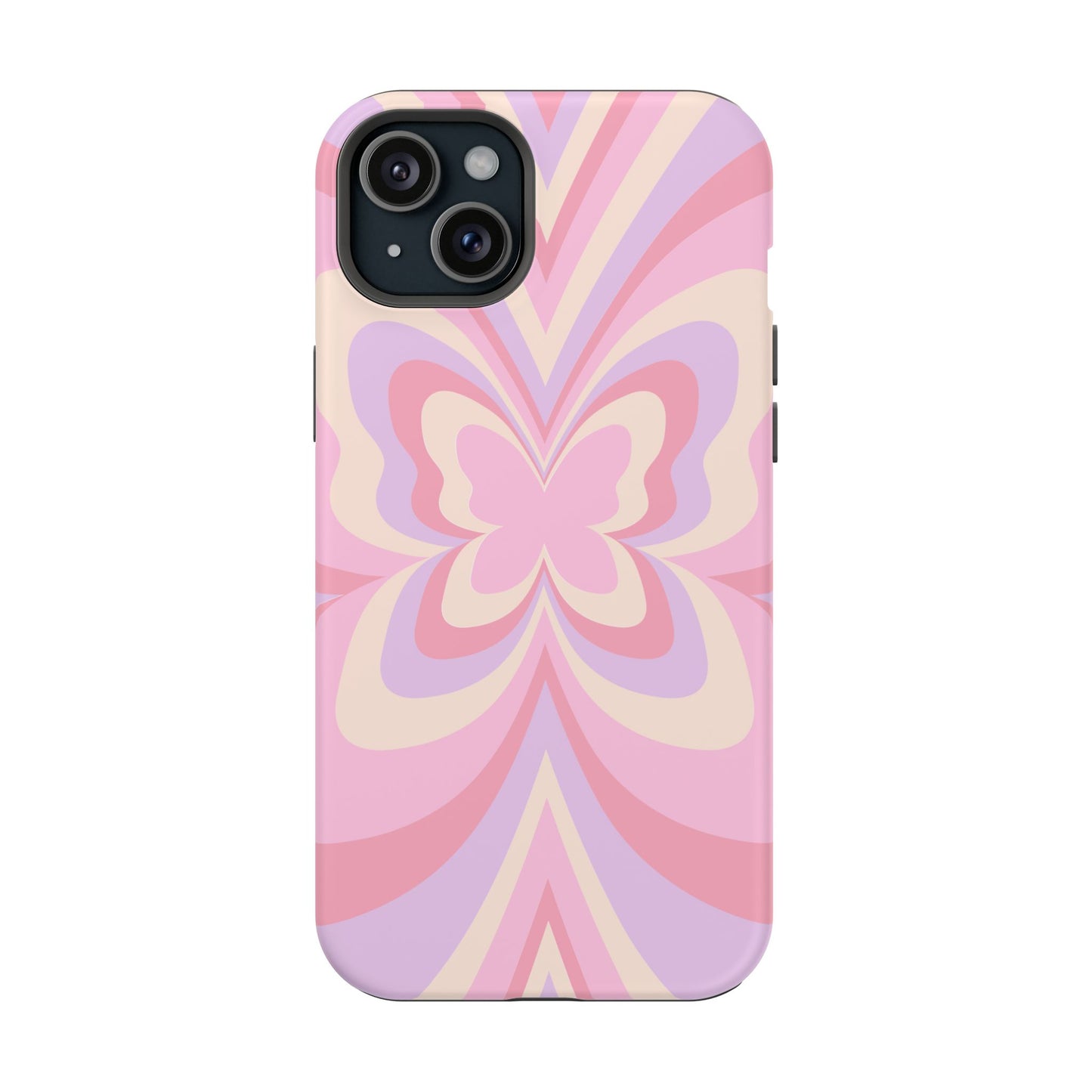 Pink Bow & Butterfly MagSafe iPhone® Case