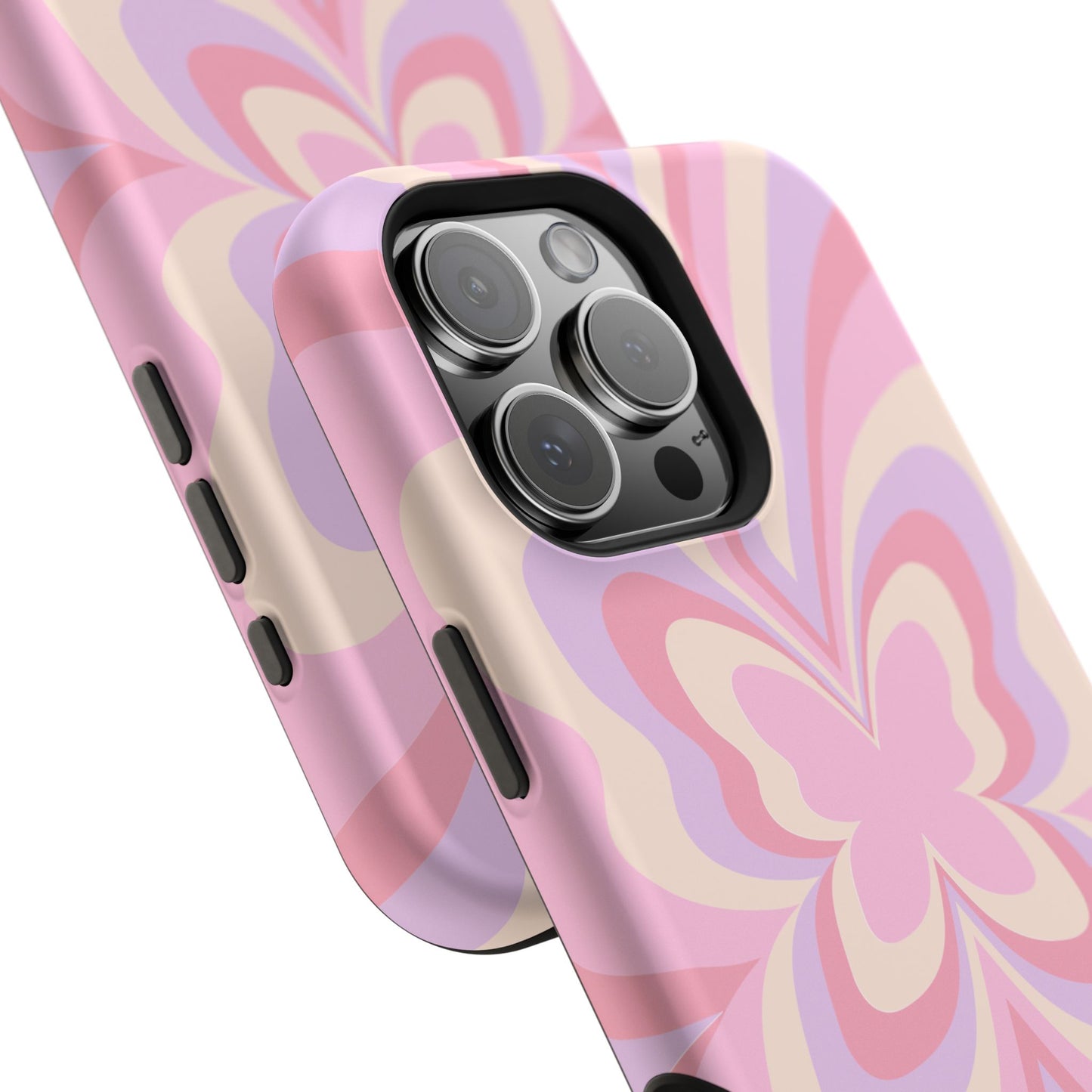 Pink Bow & Butterfly MagSafe iPhone® Case