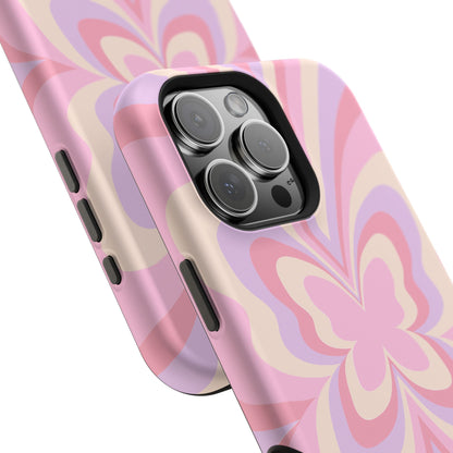 Pink Bow & Butterfly MagSafe iPhone® Case