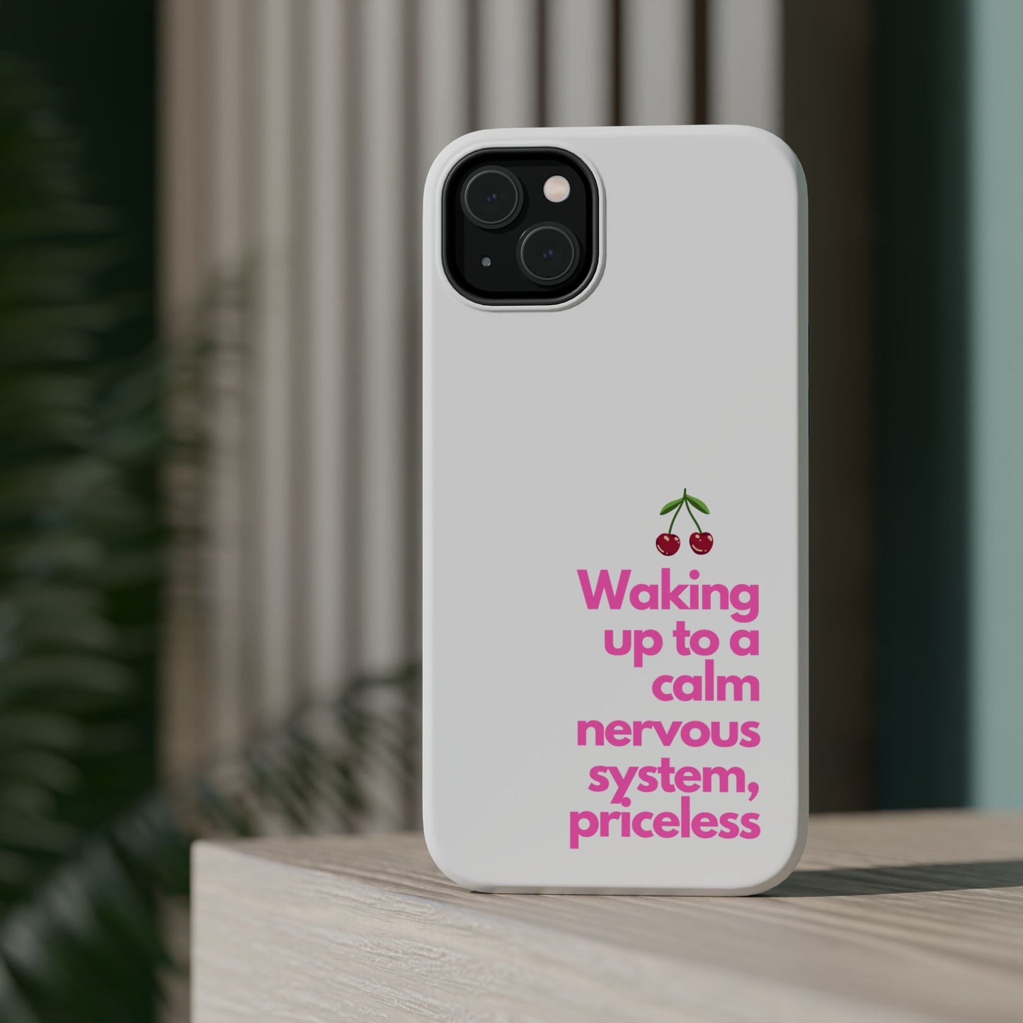 Stay Calm MagSafe iPhone® Case White