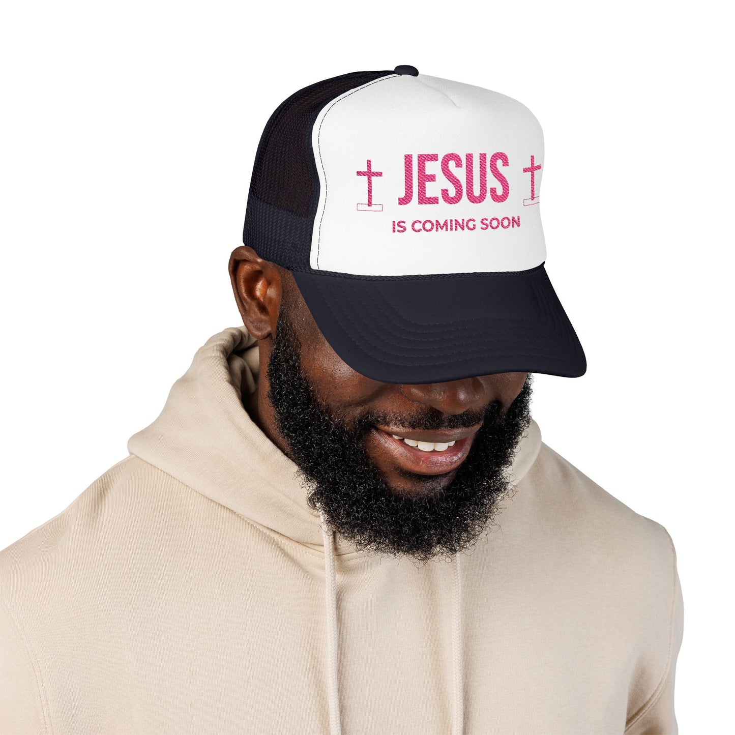 Jesus Is Coming Soon Foam Trucker Hat