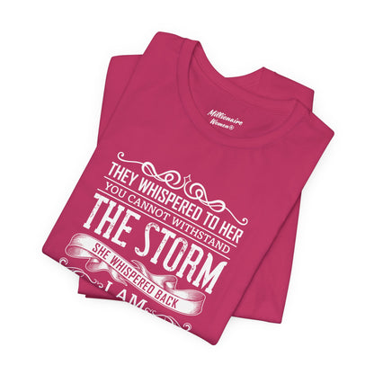 I am the Storm Soft Cotton Tee