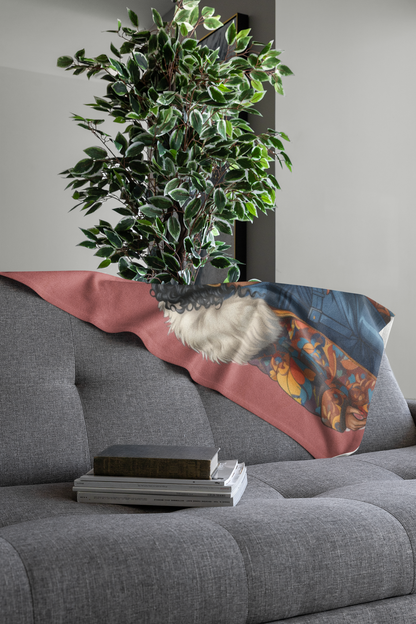 Have Faith in God Cozy Plush Throw Blanket
