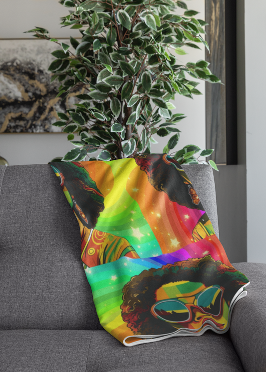 Motivated to Win Cozy Plush Throw Blanket