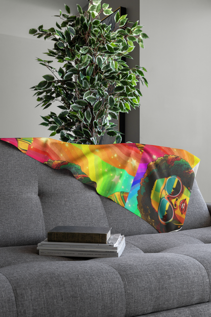 Motivated to Win Cozy Plush Throw Blanket