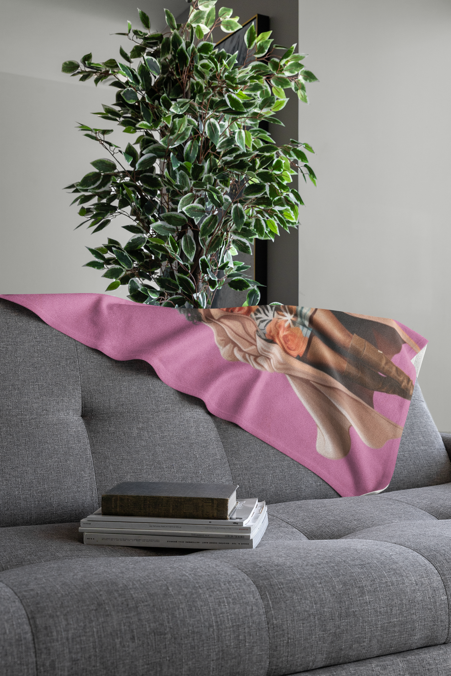 It Always Seems Impossible Plush Throw Blanket