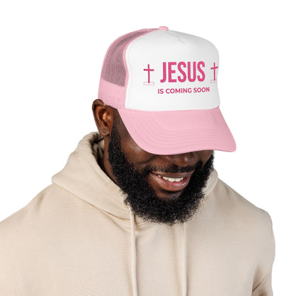 Jesus Is Coming Soon Foam Trucker Hat
