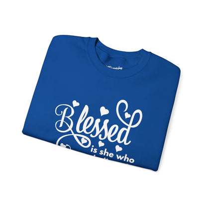 Blessed is She Unisex Crewneck Sweatshirt