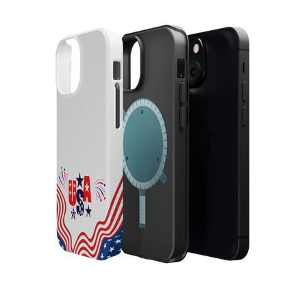Patriotic Magnetic Phone Case 250 Years Anniversary USA Design