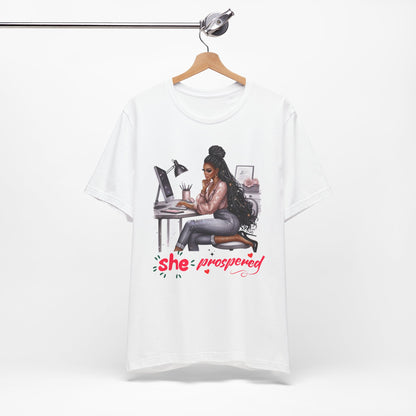 She Prospered Soft Cotton Tee
