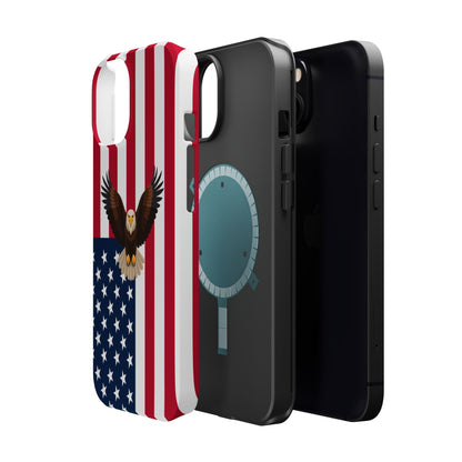 American Flag Magnetic Eagle Phone Case