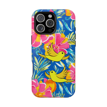 iPhone® 16 Pro Max Case Yellow Birds