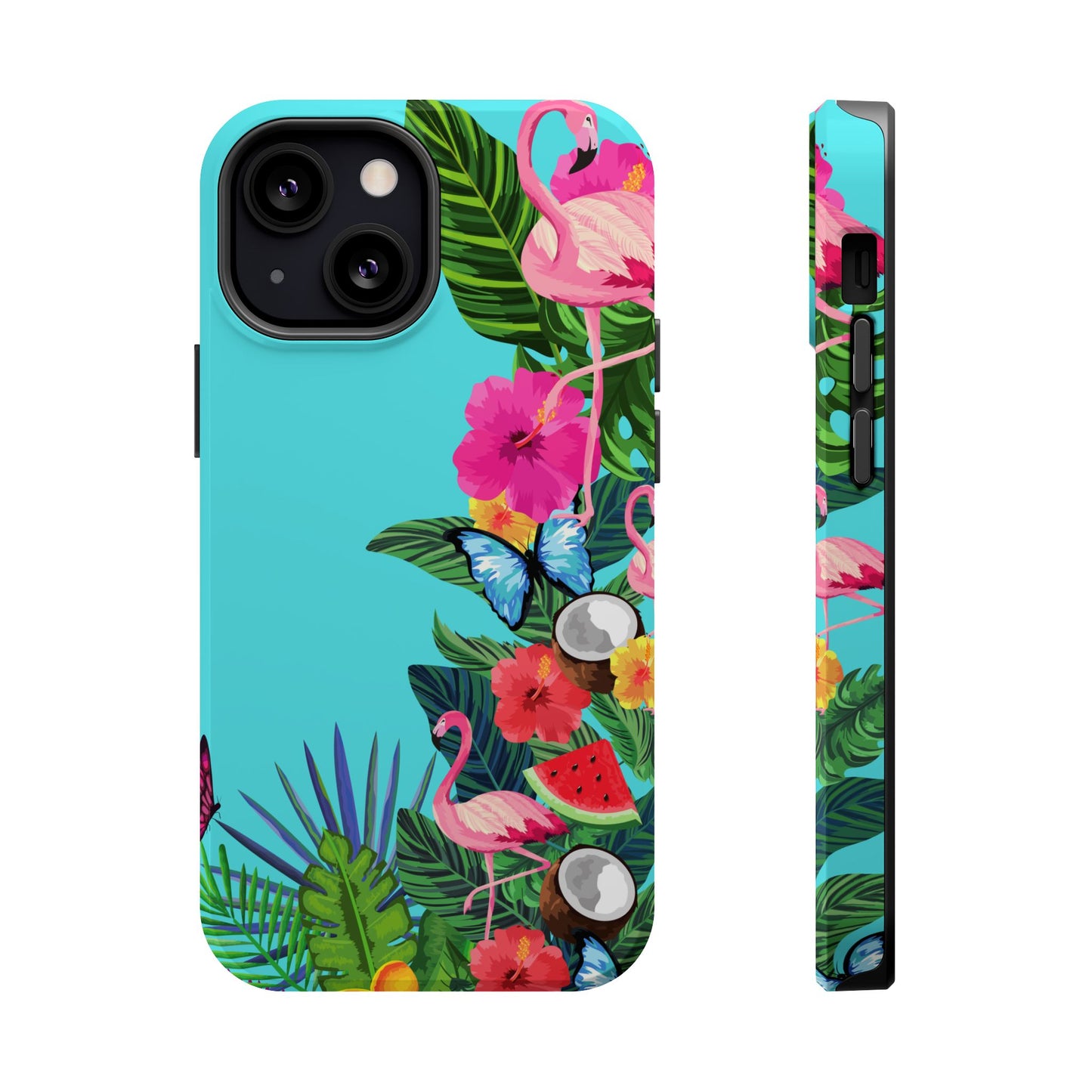 Pink Flamingo MagSafe iPhone® Case